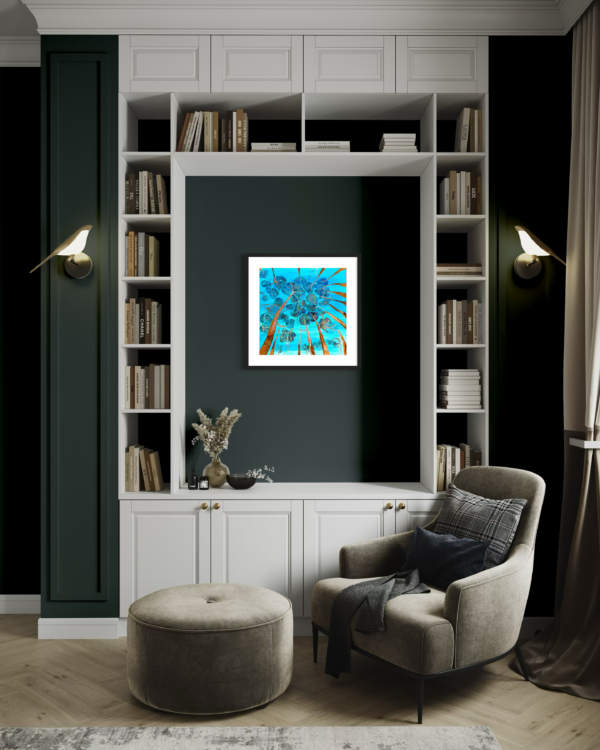 Watercolour on canvas